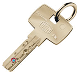 bezpečnostný kľúč DOM ix 6 KG