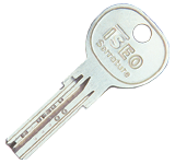 bezpečnostný kľúč ISEO CS1